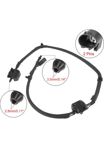 Yeni Ön Ön Cam Yıkayıcı Nozul Püskürtücü Jet Sistemi 61667276500 -Bmw 3 Serisi F30 F31 F80 2012-2017 328 330 340 M3 (Yurt Dışından) indirimleri