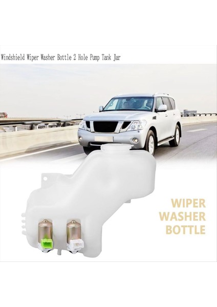 Ön Cam Silecek Yıkama Şişesi 2 Delikli Pompa Tankı Jar Kiti Nissan Patrol Gq Maverick 1988-1997 (Yurt Dışından) fiyatları