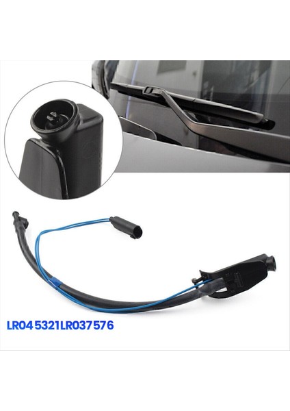 1pcs Araba Ön Cam Yıkayıcı Nozul Jet Isıtmalı LR045321 Land Rover Range Rover L405 L494 2013-2019 LR037576 (Yurt Dışından) modelleri