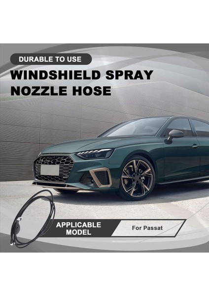 Ön Cam Sprey Yıkayıcı Püskürtücü Nozul Hortum Borusu Vw Passat B7 B8 cc Golf 6 Mk6 Tiguan Audi A3 8p A4 56D955998 (Yurt Dışından) fırsatları