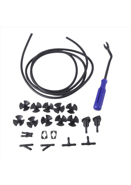 Jeep Dodge Chrysler Için 1 Set Ön Ön Cam Yıkayıcı Nozulları 5113049AA (Yurt Dışından)