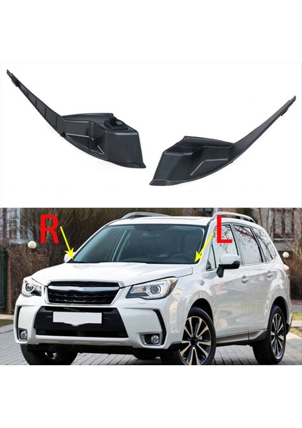 Subaru Forester Için Araba Ön Cam Silecek Kapak Yan Trim Kapak Su Kılavuzu 2013-2018 91423SG010 91423SG000 (Yurt Dışından) fırsatları