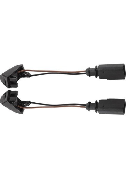 2pcs Ön Cam Ön Çamaşır Makinesi Sprey Jeti 1Z0955986 Skoda Octavia Için 2004-2015 Isıtılmış (Yurt Dışından) modelleri