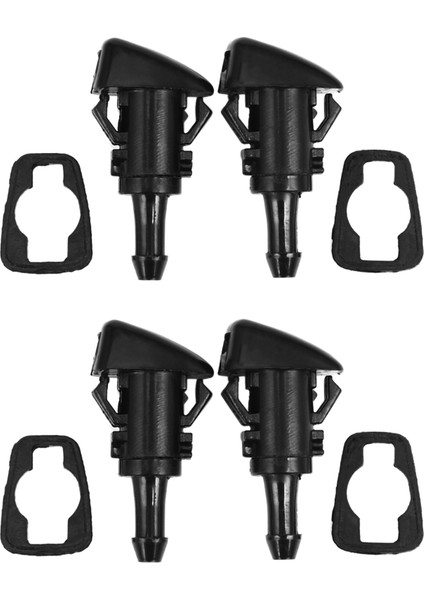 4pcs Araba Ön Cam Silecek Su Sprey Nozul 07-12 Dodge Kalibre (Yurt Dışından)