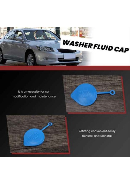 Honda Accord Civic Crv Crx Için Ön Cam Yıkama Sıvısı Rezervuar Kapağı Yedek 38513SB0961 Yıkayıcı Nozul Kapağı (Yurt Dışından) modelleri