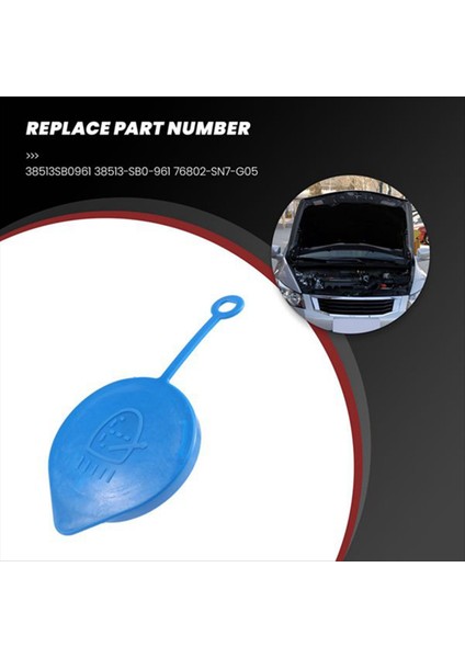 Honda Accord Civic Crv Crx Için Ön Cam Yıkama Sıvısı Rezervuar Kapağı Yedek 38513SB0961 Yıkayıcı Nozul Kapağı (Yurt Dışından) indirimleri