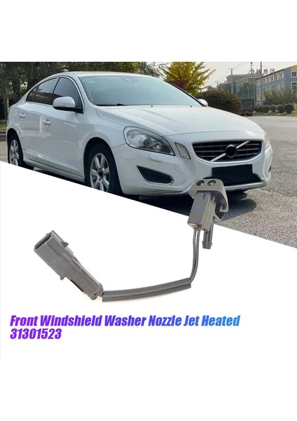2x Sağ Ön Cam Ön Cam Yıkama Nozul Jeti Isıtmalı 31301524 Volvo XC60 S60 V60 XC70 V70 S80 2008-2016 (Yurt Dışından) fiyatları