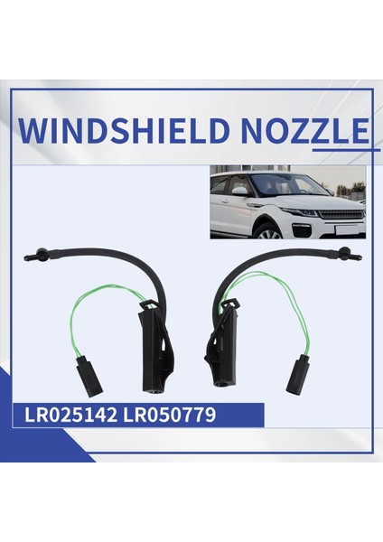 1 Çift Land Rover Range Ranver Rover Evoque L538 2012-2019 Ön Cam Yıkayıcı Nozul Püskürtücü Jet Isıtmalı LR050779 (Yurt Dışından) fırsatları