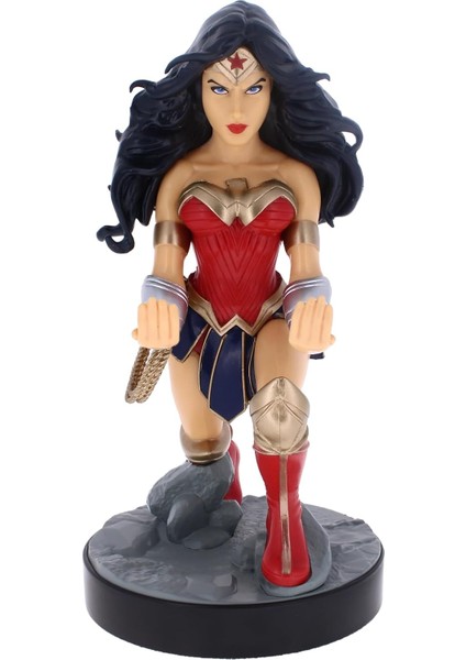 Cable Guys - Wonder Woman Gaming Accessories Holder & Phone Holder For Most Controller (Xbox, Play Station, Switch) & Phone