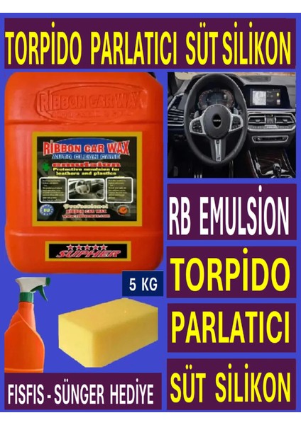 RB EMİLASYON (Torpido Parlatıcı Bakım Yenileme ve Koruma Sütü) 5 LT