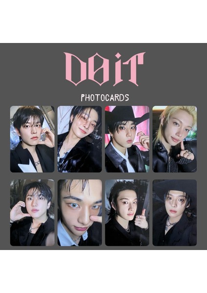 Stray Kıds '' Do It '' Photocards Set Pob 1