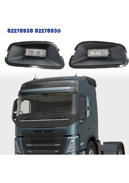 1paır Truck 24V Ön LED Üst Light 82278938 822278930 Volvo Trucks Serisi Fh/fm/fl Sürüm 4 5 Sunvisor Lamba Işığı (Yurt Dışından) modelleri
