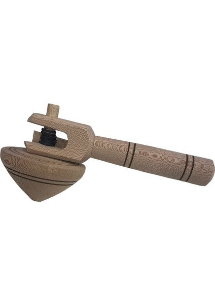 Renkli El Yapımı Ahşap Topaç, Eğitici ve Eğlenceli Çocuk Oyuncağı