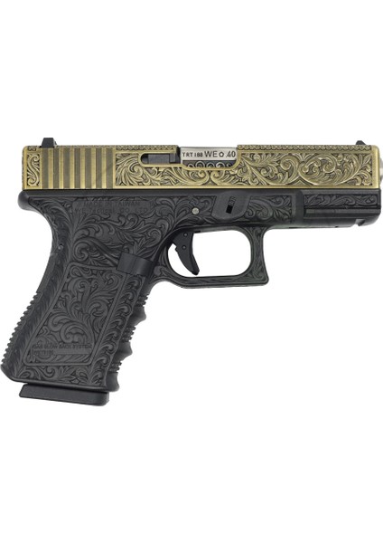 Glock 19 Ivory Gravür Işlemeli Airsoft Tabanca fiyatları