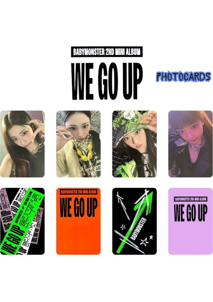 Babymonster Ruka '' We Go Up '' Photocards Set