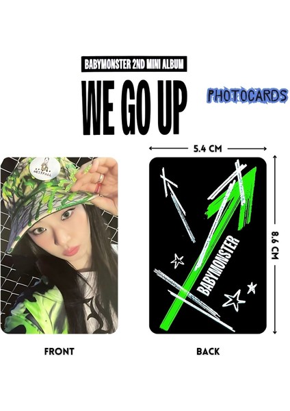 Babymonster Ruka '' We Go Up '' Photocards Set fiyatları