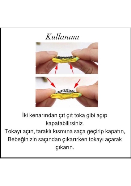 Yenidoğan Bebek Tokası El Emeği Karma 4'lü Set Saçsız Bebek Toka Seti fırsatları