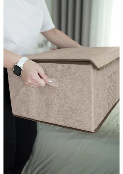 Keçe Kapaklı Maxi Kutu 47X37X24 fırsatları