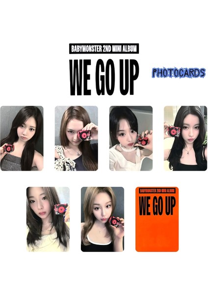 Babymonster '' We Go Up '' Photocards Set Pob 1