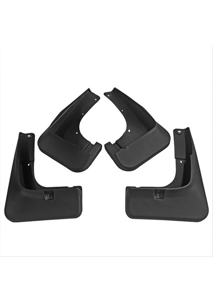 4pcs Araba Çamurlu Çamur Fleps Mitsubishi Outlander 2015-2019 Için Sıçrama Çamur Koruyucusu Çamurluk (Yurt Dışından)
