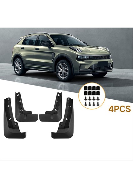 Lynk &amp Co 01 2024 Ön Arka Çamur Flaps Için Araba Çamurlukları Gardiyanlar Sıçrama Çamurluk Araç Dış Parçaları (Yurt Dışından) modelleri