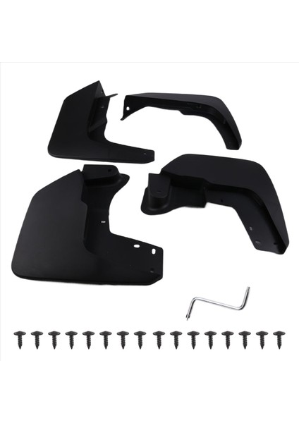 Renault Duster Hm 2018-2023 Mudflap Muhafızları Ön Arka Çamurluk Tekerlekleri Parlaması (Yurt Dışından)
