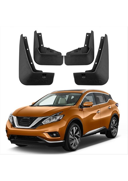Nissan Murano Için Mudguard 2015-2023 Ön Arka Çamurluk Çamur Flaps Guard Sıçrama Flep Mudguards Araç Aksesuarları (Yurt Dışından) fırsatları