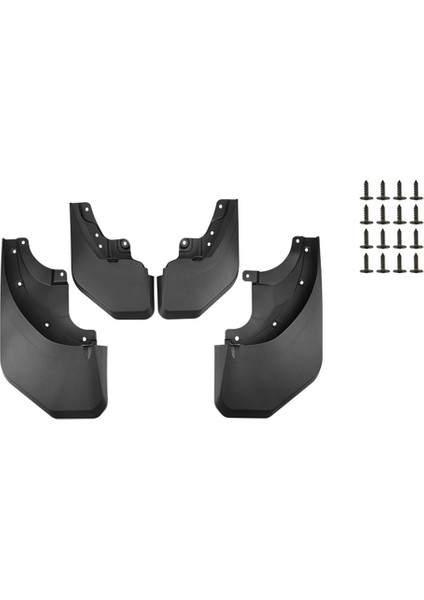 Toyota Prado Için Araba Çamurlukları 2024 Ön Arka Çamur Flaps Muhafızlar Sıçrama Çamurluk Araç Dış Parçaları (Yurt Dışından)