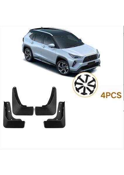 Toyota Yaris Için Araba Çamurları Cross gr gr 2023 Çamurluk Çamurluk Flep Splash Gardiyanlar (Yurt Dışından) indirimleri