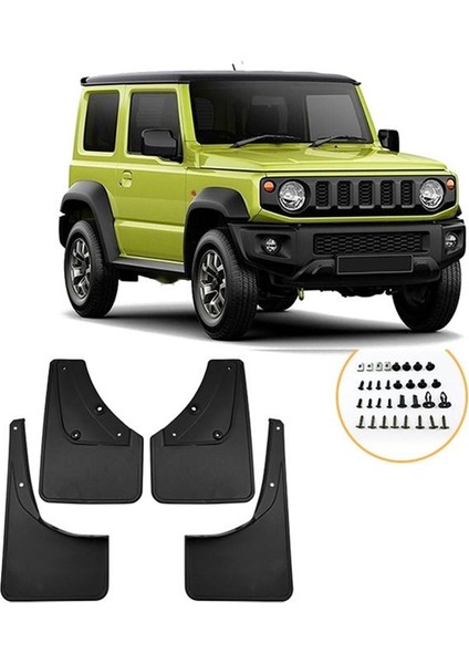 Suzuki Jimny Için Araba Çamur Fleps 2019-2023 Çamurluk Çamurluk Çamur Guard Flep Splash Flaps Aksesuarlar Siyah (Yurt Dışından) fiyatları
