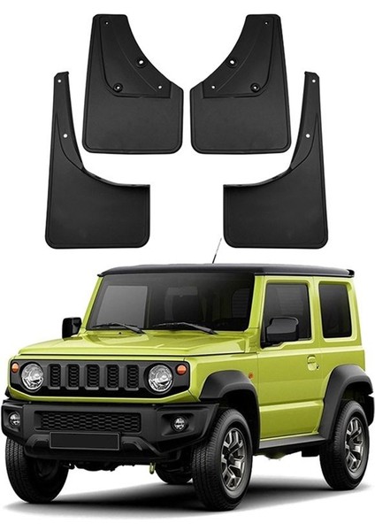 Suzuki Jimny Için Araba Çamur Fleps 2019-2023 Çamurluk Çamurluk Çamur Guard Flep Splash Flaps Aksesuarlar Siyah (Yurt Dışından) modelleri