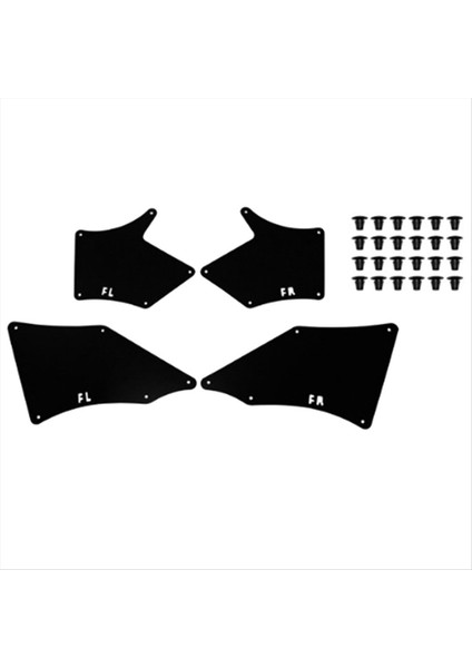 Toyota Tacoma Için Araba Sıçrama Muhafızları 2005 Ön Fender Liner Çamurlu Kanatlar Çamurluk Aksesuarları (Yurt Dışından)