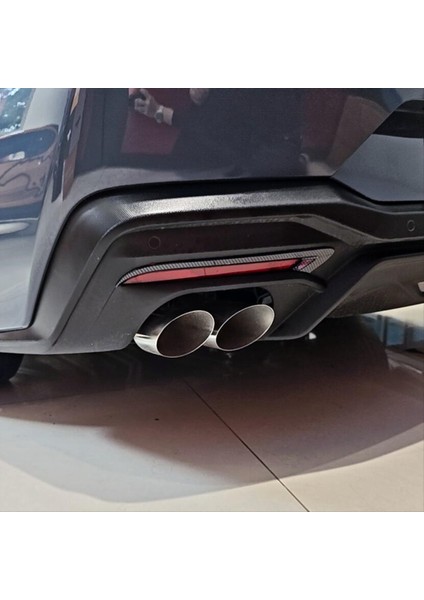 Ford Mustang 2024 2025 Araba Aksesuarları Için Arka Sis Lamba Kapağı Kaplama Karbon Fiber (Yurt Dışından) modelleri