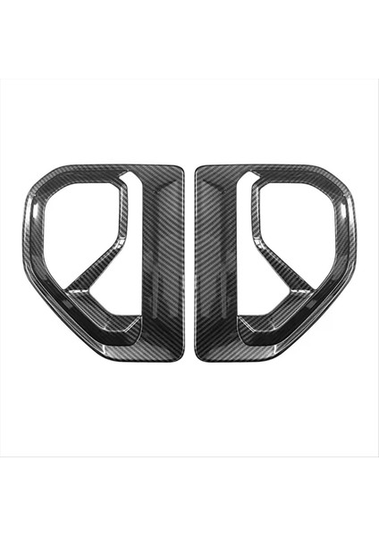 Araç Karbon Fiber Yaprak Kartı Yan Mark Yan Havalandırma Kapağı Ford Ranger 2023-2024 (Yurt Dışından)