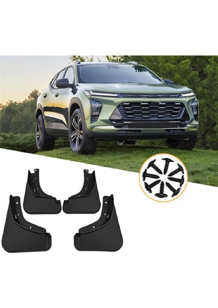 Chevrolet Trax 2023 Için Çamurlular Çamurluk Çamurluk Çamur Flep Guard Sıçrama Mudguards Araç Aksesuarları (Yurt Dışından) fiyatları