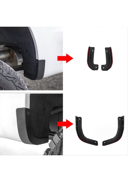 Araba Çamurluklar Splash Chevrolet Silverado Için Çamur Çamur Fleps 2019-2024 Araba Aksesuarları (Yurt Dışından) fiyatları