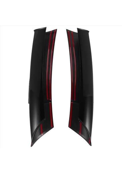 Bmw 3 Serisi E90 E91 E91 M-Tech 320I 330I 2005-2008 Ön Tampon Dudak Açısı Difüzör Ayırtıcı Spoiler Koruyucu Siyah (Yurt Dışından) fırsatları