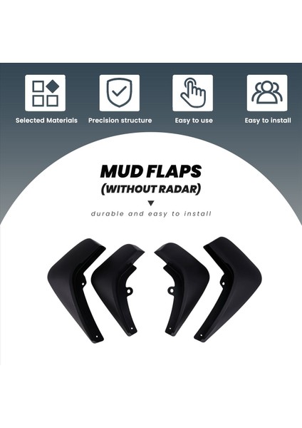 Land Rover Discovery Sport L550 2015-2020 Mudguards Splash Gardiyanlar Çamurluk Parlama Arka Araç Aksesuarları (Yurt Dışından) fırsatları