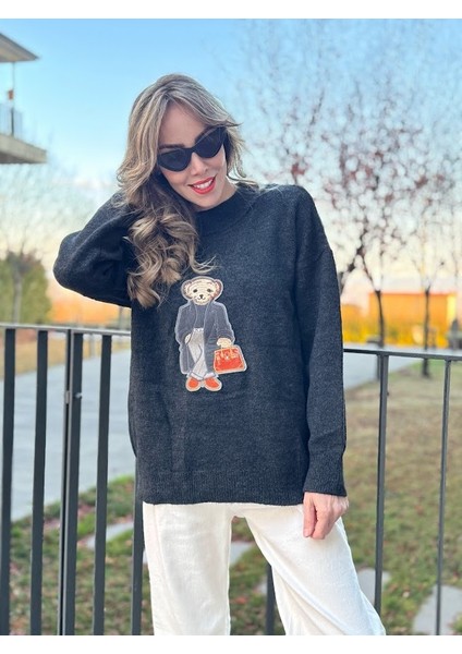 Teddy Nakışlı Kazak