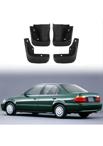 Çamur Kanatları Sıçrama Korumaları Honda Civic 1996-2000 Aksesuarları Için Ön ve Arka Taraf Çamur Korumaları (Yurt Dışından) fiyatları