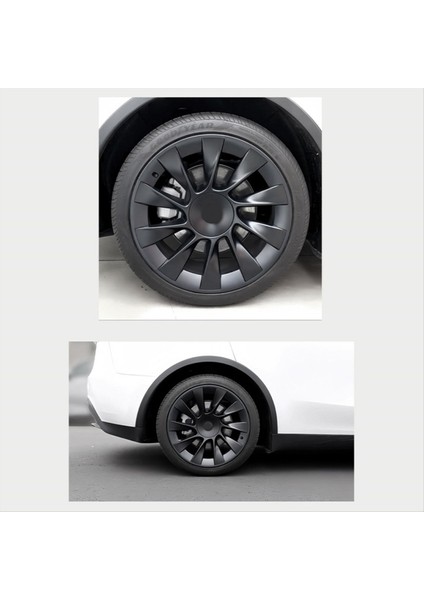 Tesla Için 40PCS Model Y 2020-2023 Hub Kapağı Jant Yaması 20 Inç Tekerlek Koruyucular Hubcap Aksesuarları Karbon (Yurt Dışından) fırsatları