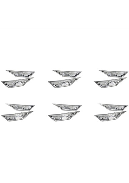 Honda Civic 2016 2017 2018 2018 Için T10 Ampulleri ile 6x Araba LED Yan Işaretli Dönüş Sinyal Lambası (Yurt Dışından)