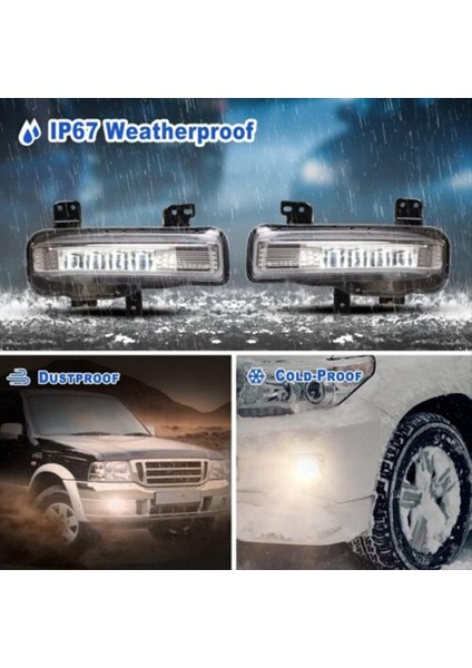 Ford Explorer Için 2020-2024 Sol LED Fog Folları Ön Tampon Lambaları LED Gündüz Koşu Işıkları LB5B-15A255-AC (Yurt Dışından) fiyatları