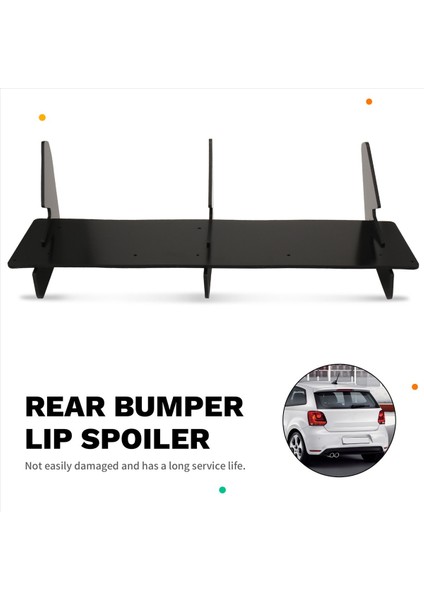 Vw Polo 2011-2014 Için Araba Arka Tampon Difüzör Dudak Spoiler Splitter (Yurt Dışından) indirimleri