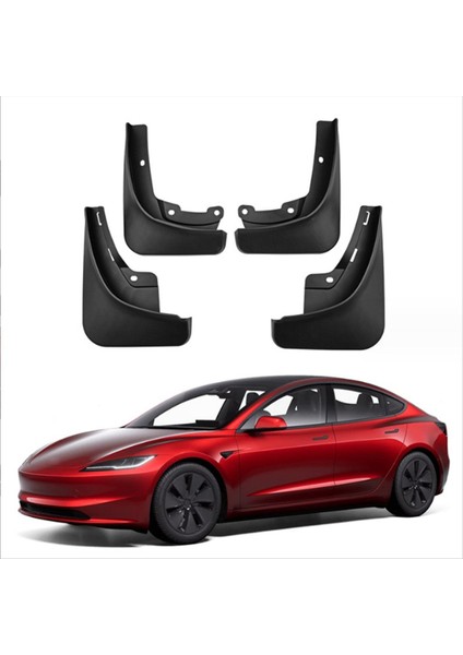 Tesla Model 3 2023+ Çamurluk Çamur Koruma Flep Splash Fleps Mudflapor Aksesuarları (Yurt Dışından) modelleri