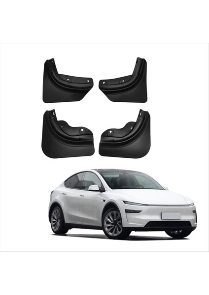 Araba Çamur Kanatları Çamurluk Çamur Koruyucusu Flep Flaps Tesla Için Aksesuarlar Model Y Juniper 2025 (Yurt Dışından) modelleri