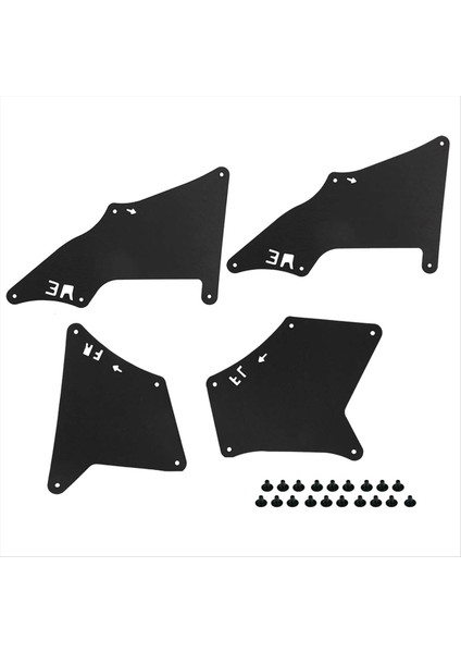 1 Set Yeni 1 Adet Araba Çamurluk Conta Contası Koruyucu 53735-35150 53736-35150 53886-35020 Toyota Prado Için (Yurt Dışından) fiyatları