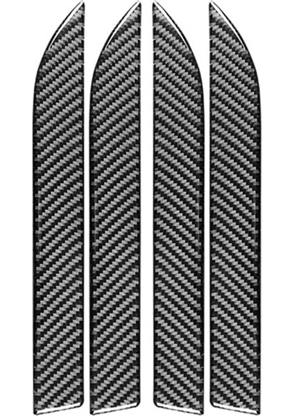 Tesla Model x 2014-2022 Karbon Fiber Dış Kapı Kolu Paneli Kapak Kaplama Arabası Sticker Dekorasyon Aksesuarları (Yurt Dışından)