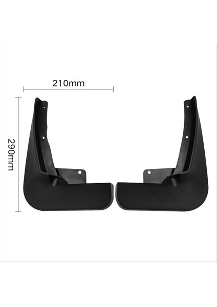 Araba Çamur Çamurlu Flaps Çamur Koruma Flep Splash Flaps Nissan Kicks 2017-2022 Için Aksesuarlar (Yurt Dışından) fırsatları