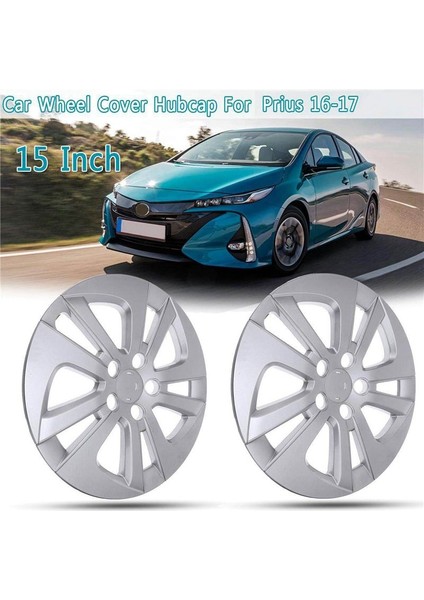 2 Çift 15 Inç Araba Tekerleği Kapağı Göbek Kapağı Toyota Prius 2016-2018 (Yurt Dışından) indirimleri